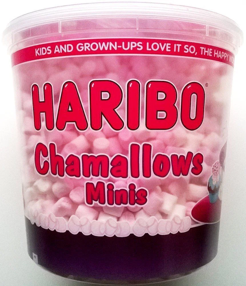 Haribo Chamallows Minis Tub 475g - For Baking & Drinks - Image 2