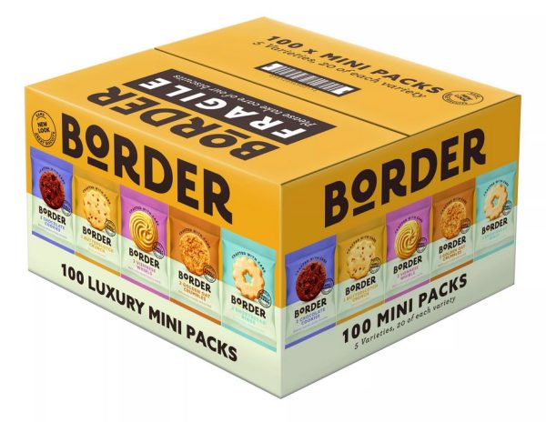 Border Biscuits 100 Mini Packs