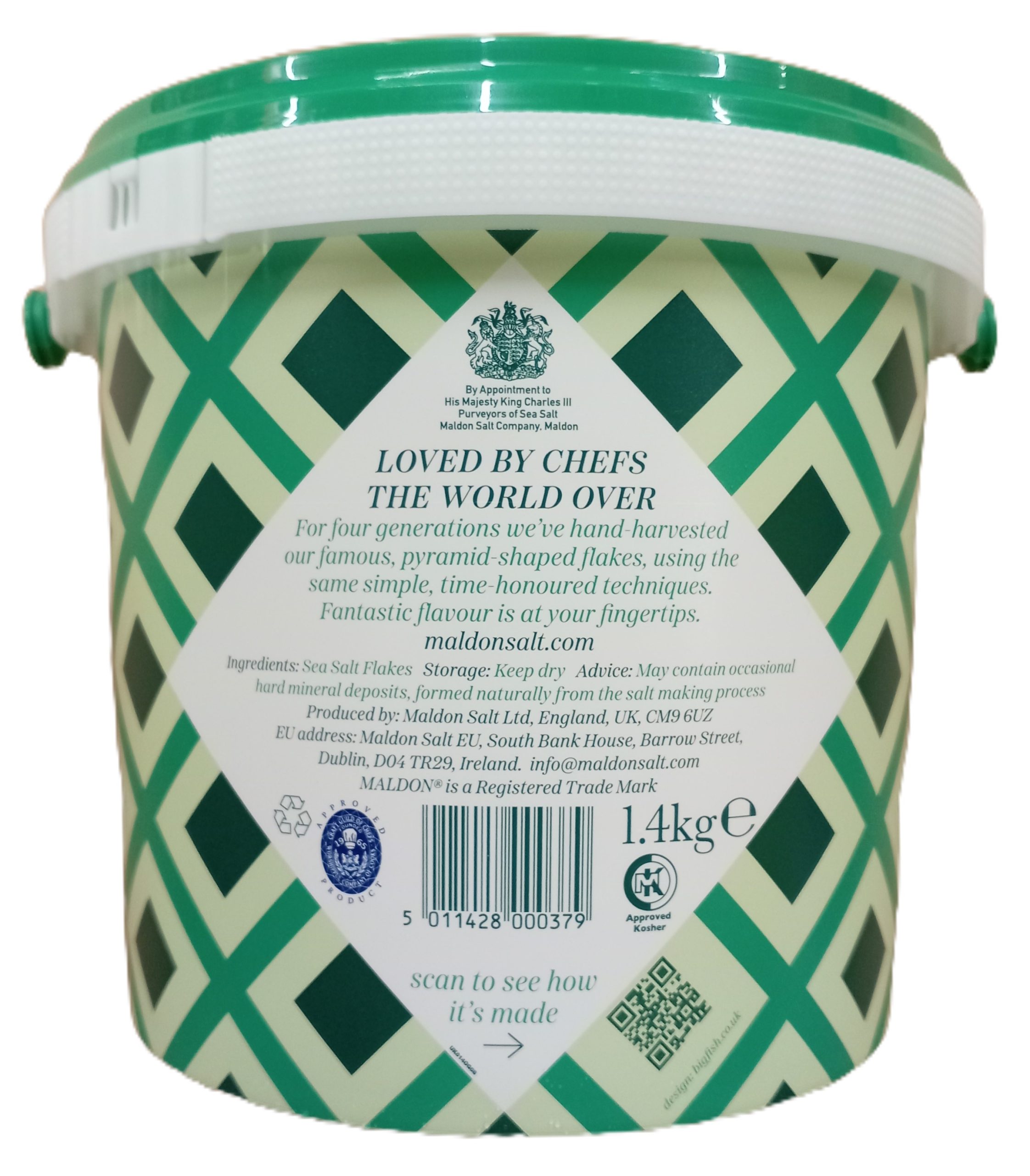 Maldon Sea Salt Flakes 1.4kg - Image 2