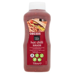 Chef's Larder Hot Chilli Sauce - 1 Litre