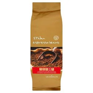 Lichfields Italian Espresso Beans 1kg Large Catering Pack