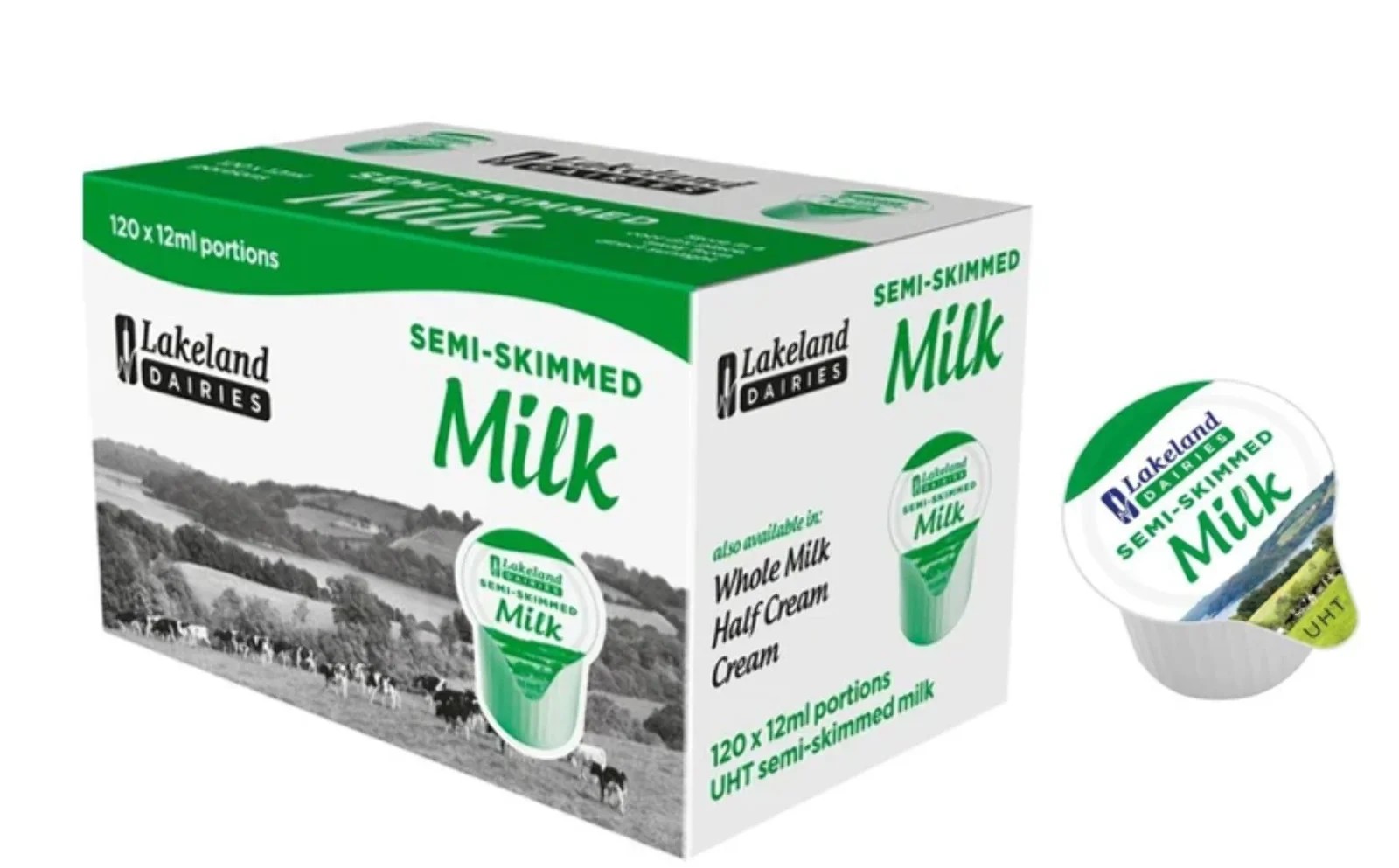 Lakeland Semi Skimmed Milk Pots