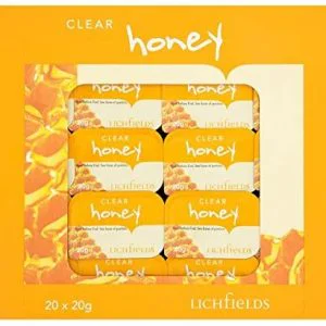 Lichfields Clear Honey Portions 20g - Box of 20