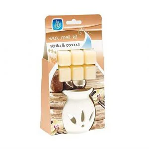 Pan Aroma Wax Burner Vanilla/Coconut 6 melts 60g