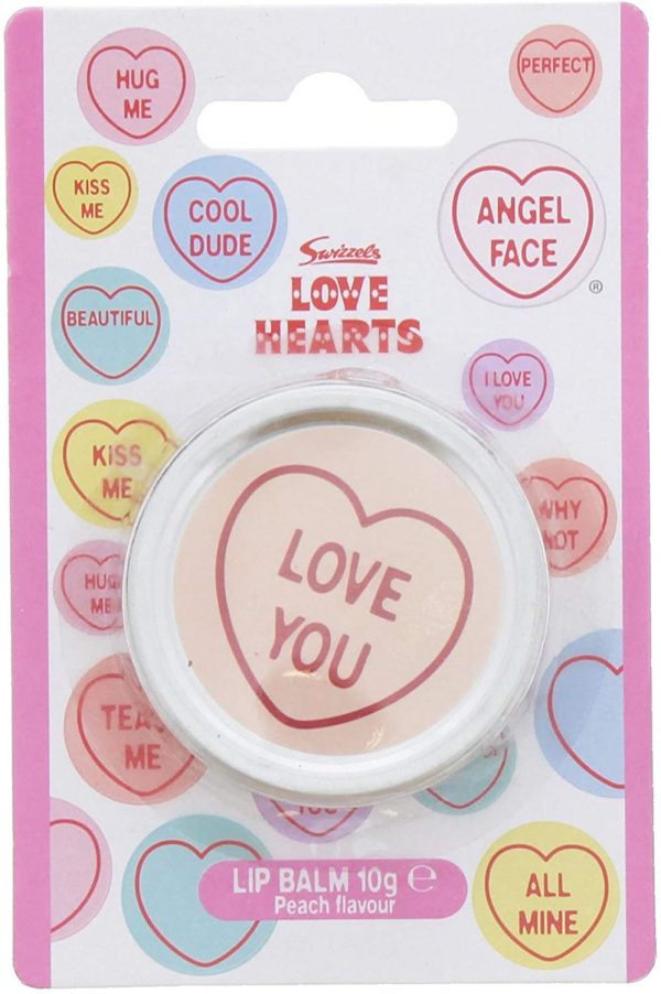 Swizzels Love Hearts Lip Balm in a tin 10g