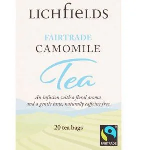 Lichfields Camomile Envelope Tea Bags 20s - Pack of 2
