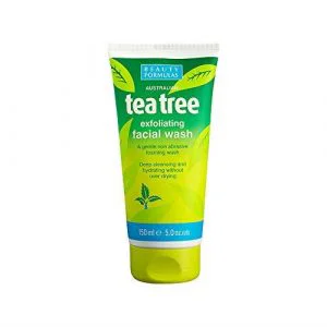 Beauty Formulas Tea Tree Exfoliating Facial Wash 150ml