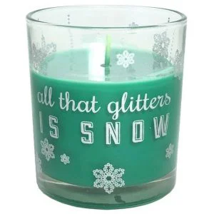 DG Candle Jar Green Inspiration Asst Fragrance Hollyberry 7oz