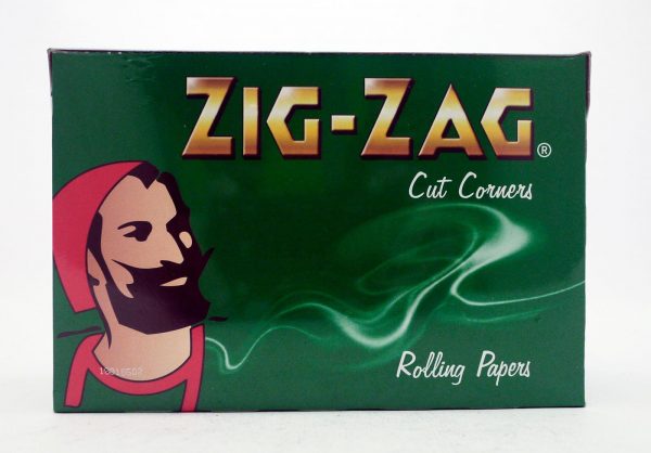 Zig-Zag Green Rolling Papers - 100 Booklets