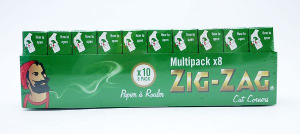 ZIG-ZAG ROLLING PAPER 10 x 8 Booklets