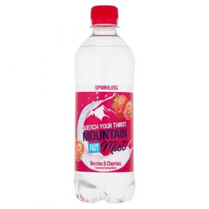 Mountain Mist Sparkling Berries & Cherries 12 x 500ml