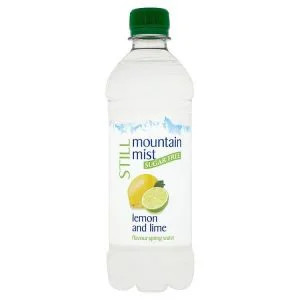 Mountain Mist Still Sugar Free Lemon and Lime Spring Water 12x500ml