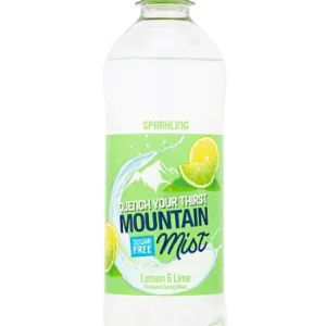 Mountain Mist Sparkling Sugar Free Lemon & Lime Spring Water 12x500ml