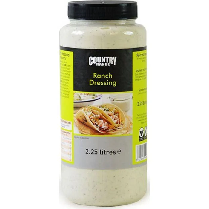 Country Range Ranch Dressing 2.25ltr Large Catering Pack