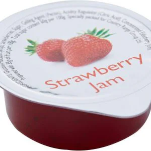 Country Range Strawberry Jam 100 x 20g Large Catering Pack