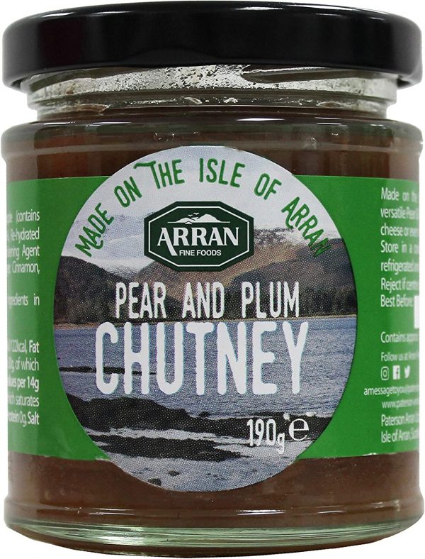 Arran Pear & Plum Chutney 190g