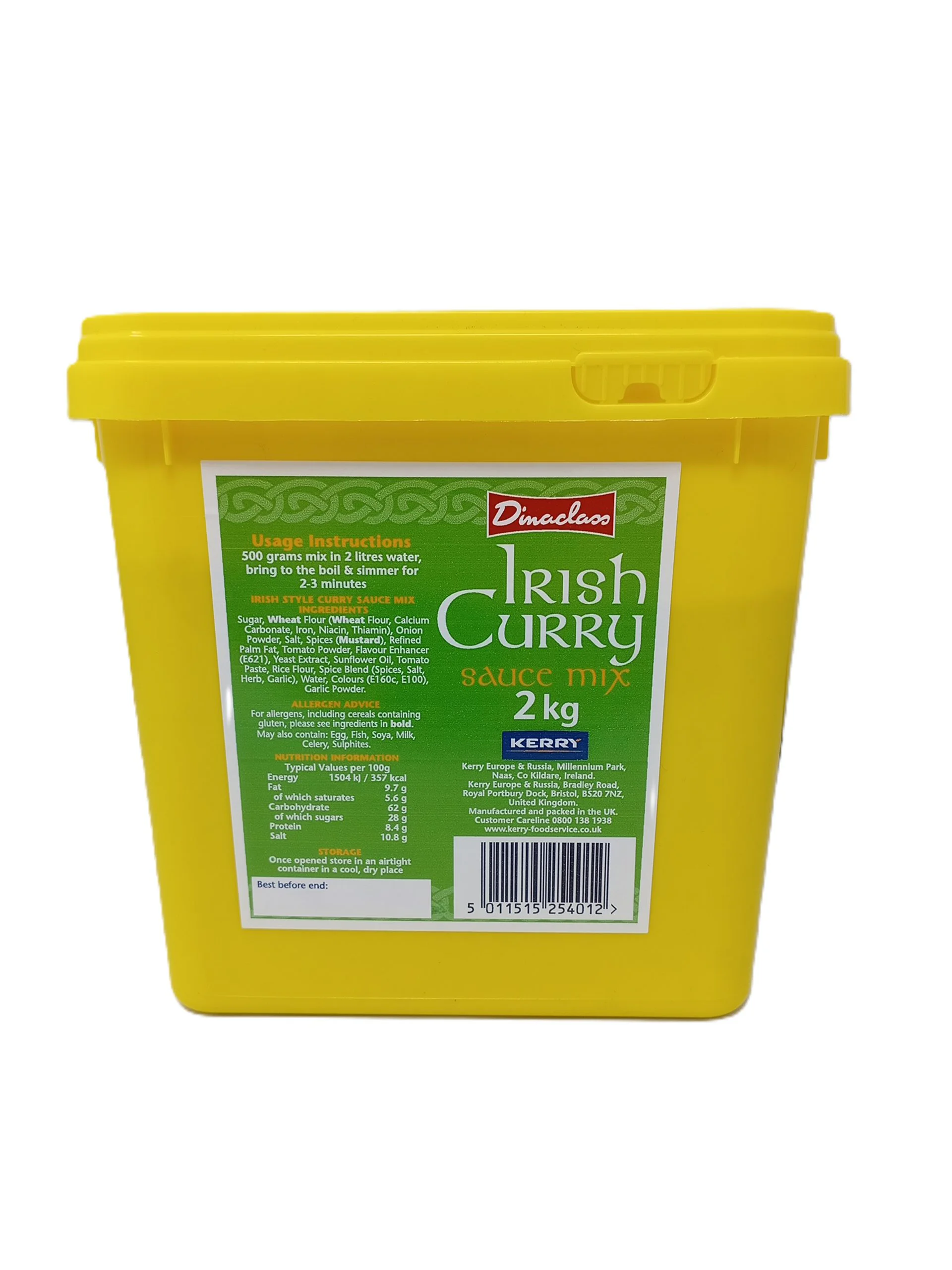 Dinaclass Irish Curry Sauce Mix 2kg - Image 2