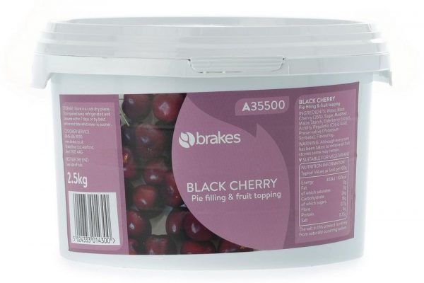 Brakes Black Cherry Pie Filling 2.5kg