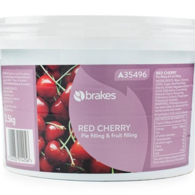 Brakes Red Cherry Pie Filling 2.5kg