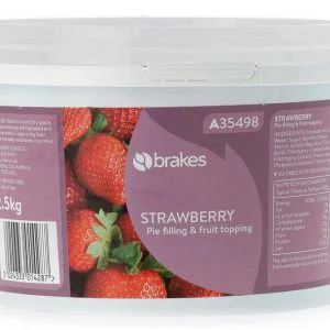 Brakes Strawberry Pie Filling 2.5kg Large Catering Pack