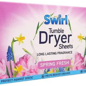 Swirl Spring Fresh Tumble Dryer Sheets 6 x 35 Sheets