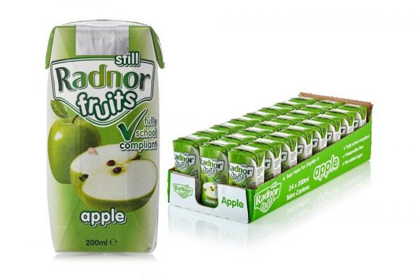 Radnor Fruits Still Apple Tetra Cartons 200ml - Box of 24