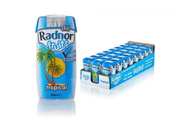 Radnor Fruits Still Tropical Tetra Cartons 200ml - Box of 24