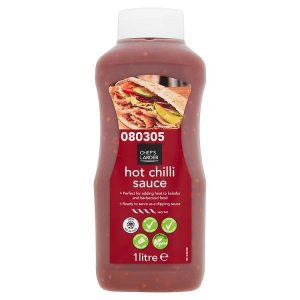 Chef's Larder Hot Chilli Sauce - 1 Litre (6)