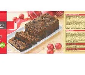 Chef's Larder Christmas Pudding Log 1.25kg Large Catering Pack
