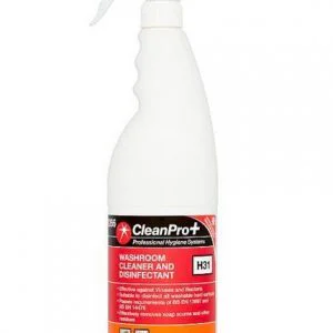 Clean Pro+ Washroom Cleaner and Disinfectant 1 Ltr Large Catering Pack