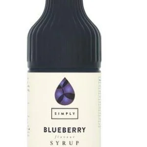 Simply Blueberry Flavour Syrup 1ltr Large Catering Pack