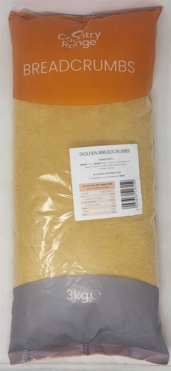 Country Range Golden Breadcrumbs 3kg