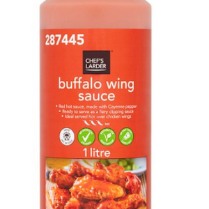 Chef's Larder Buffalo Wing Sauce 1 Litre