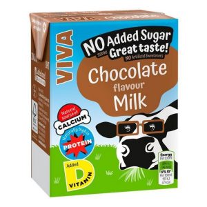 Viva No Added Sugar Chocolate Milk Carton 27 x 200ml