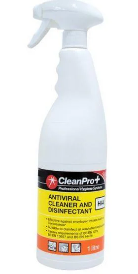 Clean Pro+ Antiviral Cleaner & Disinfectant 1ltr - Image 2