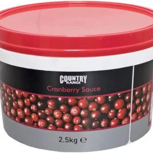 Country Range Cranberry Sauce 2.5kg Large Catering Pack