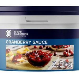 Chefs' Selections Cranberry Sauce 2.5 kg Large Catering Pack