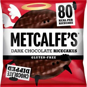 Metcalfe's Dark Chocolate Rice Cakes - 12 x 34g