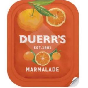 Duerr's Fine Cut Orange Marmalade Portions Pots 20g - Box of 100