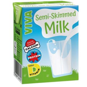 Viva Semi Skimmed Milk Carton 27 x 200ml