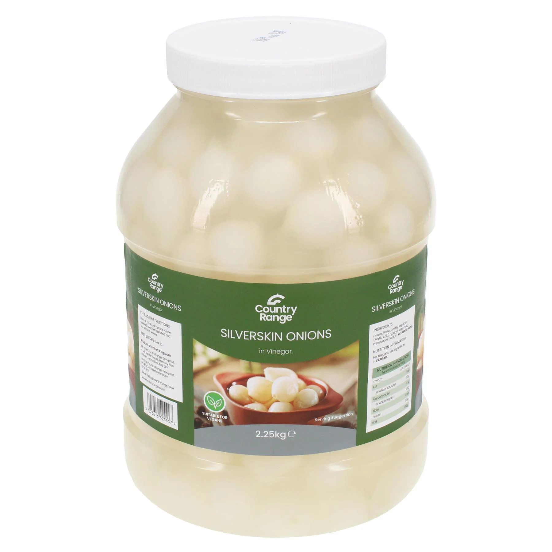 Country Range Silverskin Onions 2.25kg