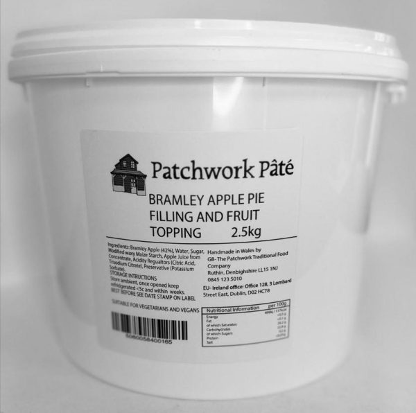 Patchwork Pate Bramley Apple Pie Filling & Fruit Topping 2.25kg