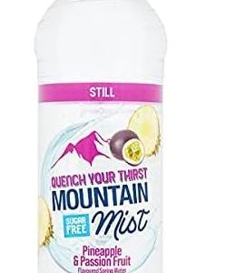Mountain Mist Still Sugar Free Pineapple & Passion Fruit Flavour Spring Water 12 x 500ml
