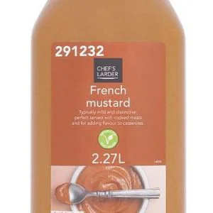 Chef's Larder French Mustard 2.27L Large Catering Pack