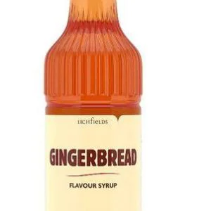 Lichfields Gingerbread Flavour Syrup 1 Litre