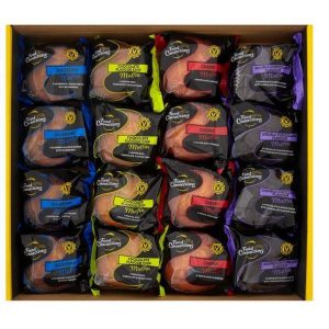 Food Connections 16 Mixed Untopped Muffins