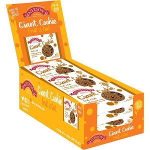 Paterson's Giant Cookie Fruit & Oat 18x60g