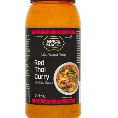 Spice Magic Red Thai Curry Cooking Sauce 2.2kg