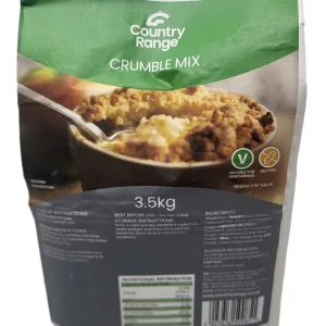 Country Range Crumble Mix 3.5kg Large Catering Pack