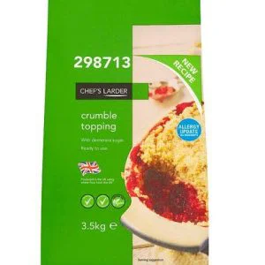 Chef's Larder Crumble Topping 3.5kg Large Catering Pack
